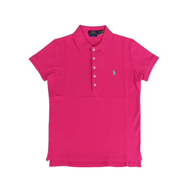 【RALPH LAUREN】POLO RALPH LAUREN Classic Fit短袖Polo衫(桃紅/女款)