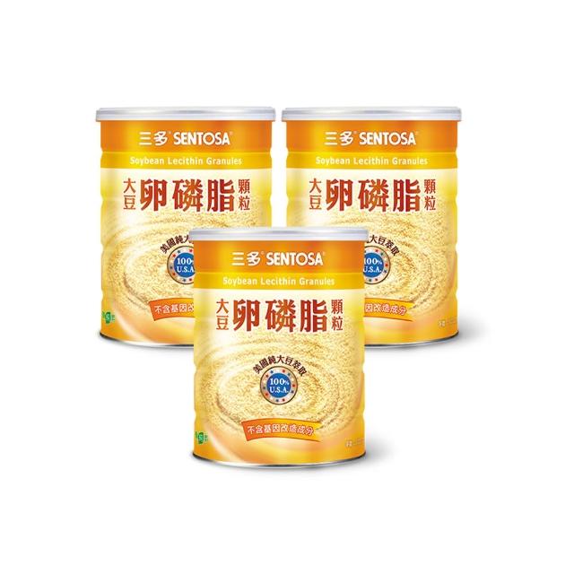 【SENTOSA 三多】T大豆卵磷脂顆粒3入組(共900g)