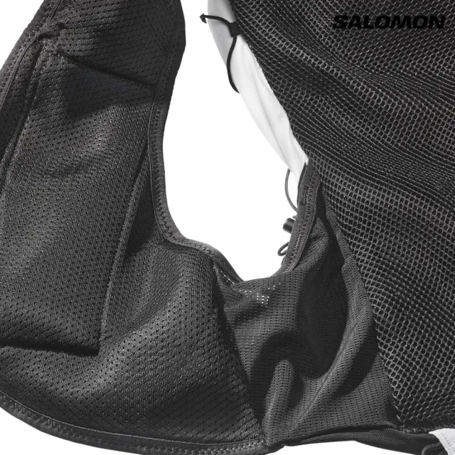 【salomon】ADV SKIN 12 RACE FLAG 水袋背包組 黑/白