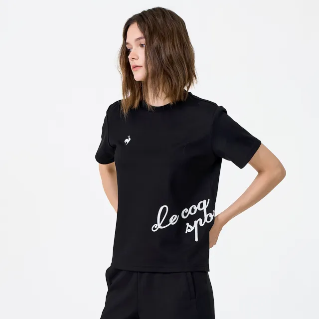 【LE COQ SPORTIF 公雞】抗UV短袖T恤 男女款 3色 LWX23001