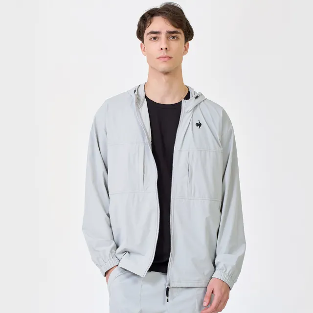 【LE COQ SPORTIF 公雞】抗UV 防潑水防風外套 男女款 4色 LWX61062_LWX62062