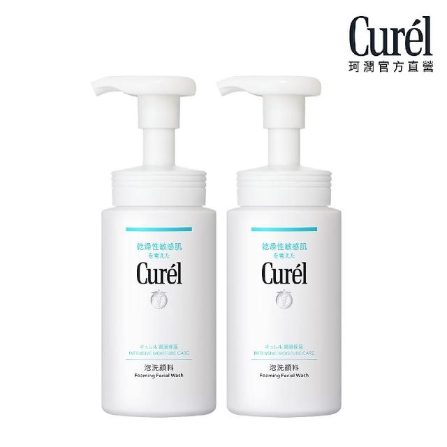 【Curel 花王珂潤】潤浸保濕洗顏慕絲1x1組150ml