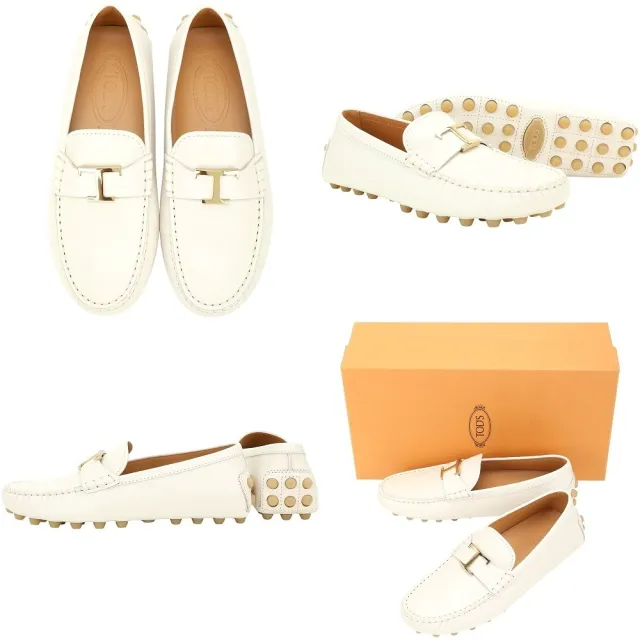 【TOD’S】TODS Gommino T字金屬 小牛皮豆豆樂福鞋 開車鞋-多款可選(義大利手工皮革)