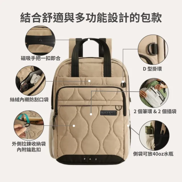 【BAGSMART】雙11 28L防潑水機能後背包