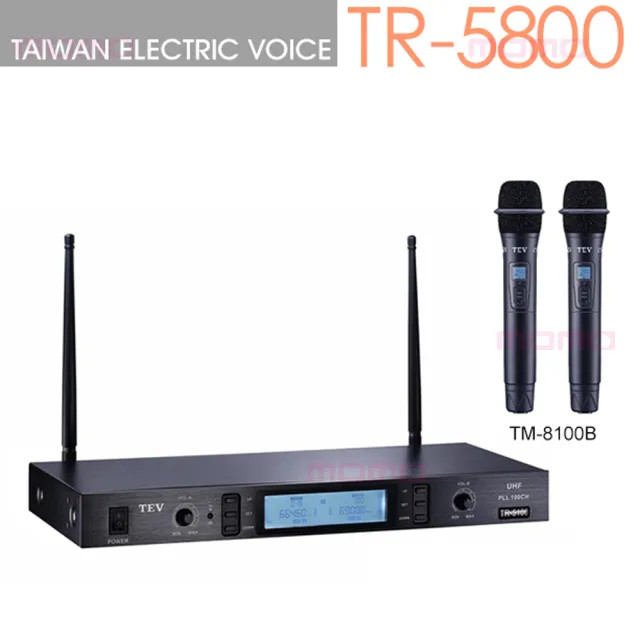 TEV TR-5800(數位UHF100頻道無線麥克風)