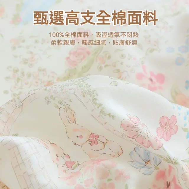 【話童】全棉印花床笠 床包 兒童床墊 寶寶床單 床墊套 單人床單 A類品質 純棉 130*70公分 預購15天