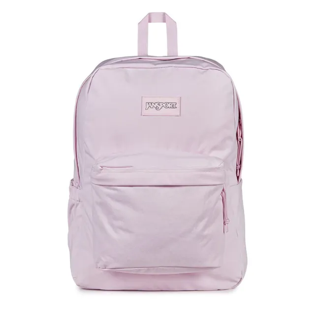 【JANSPORT】雙11 Superbreak Plus Fx 後背包 運動包 休閒包 粉紅(JS0A4QUAA4Y)