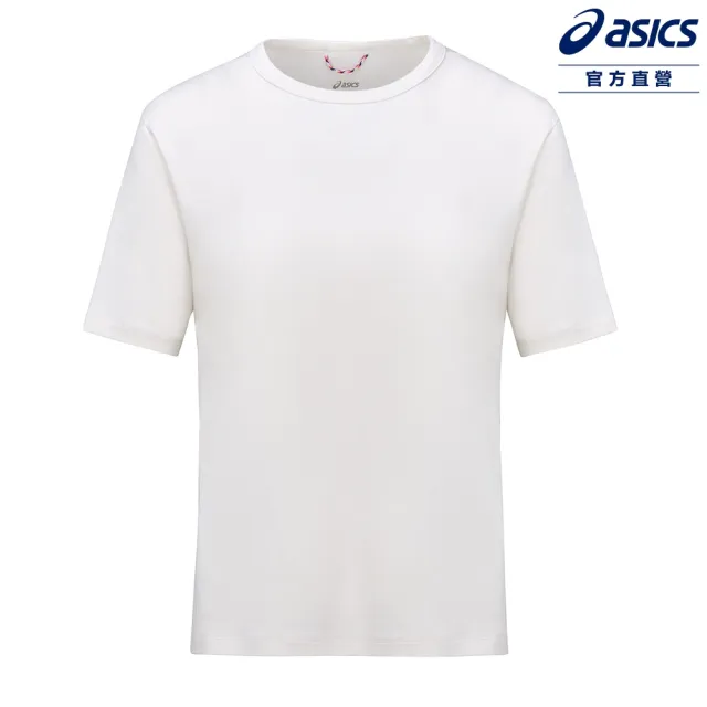 【asics 亞瑟士】短袖上衣 女款 P.LIFE系列 海外版 訓練上衣 2032D374-100