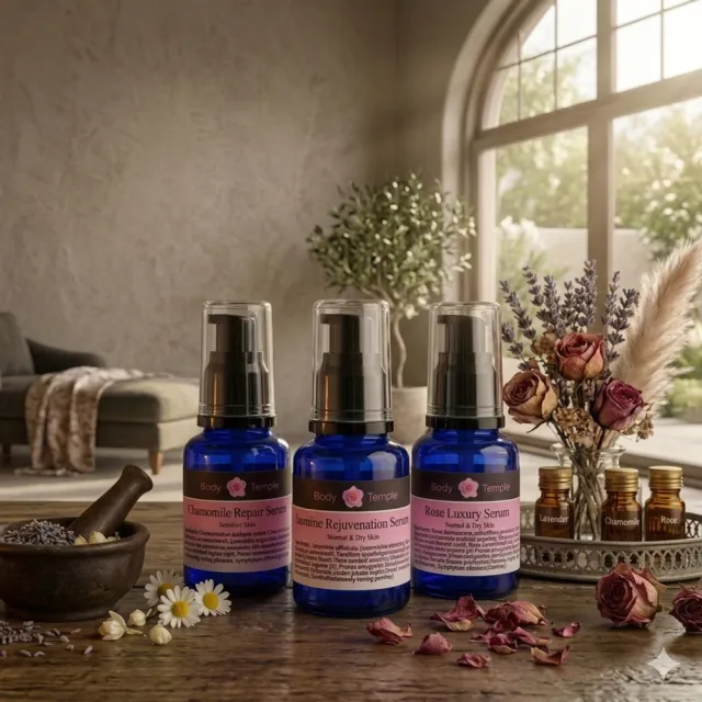 【BodyTemple 身體殿堂】玫瑰精油奢華修護精華液30ml(一般&熟齡肌膚適用)