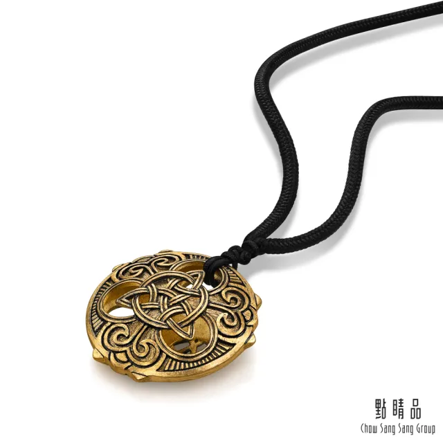 【點睛品】永恆意志 黃金項鍊_計價黃金