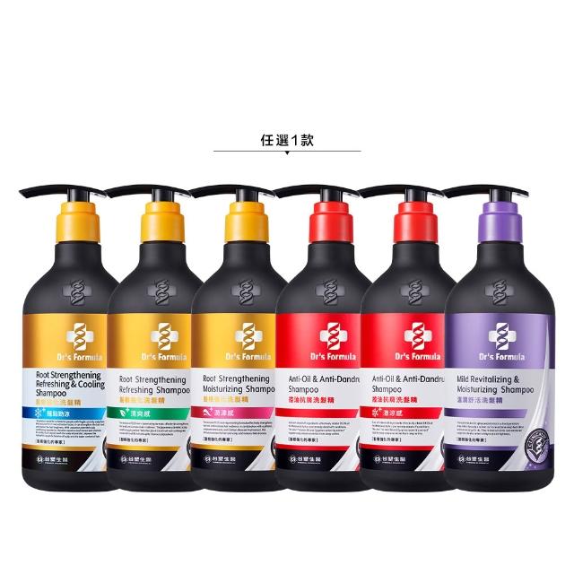 【Dr’s Formula 台塑生醫】三代洗髮精580g(6款可選)