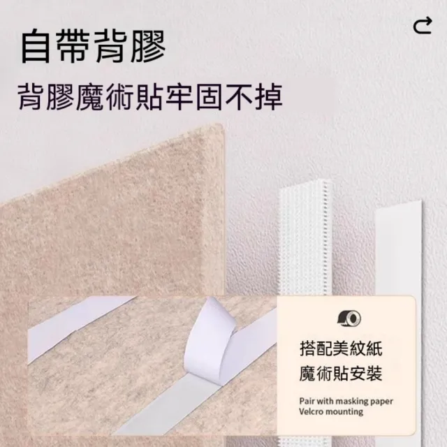 津久 自黏隔音棉 40*80cm 超強隔音板臥室房間牆貼門貼隔音氈（隔音板10片裝）