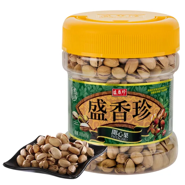 【盛香珍】堅果桶(開心果420g/綜合纖果580g)-兩款任選