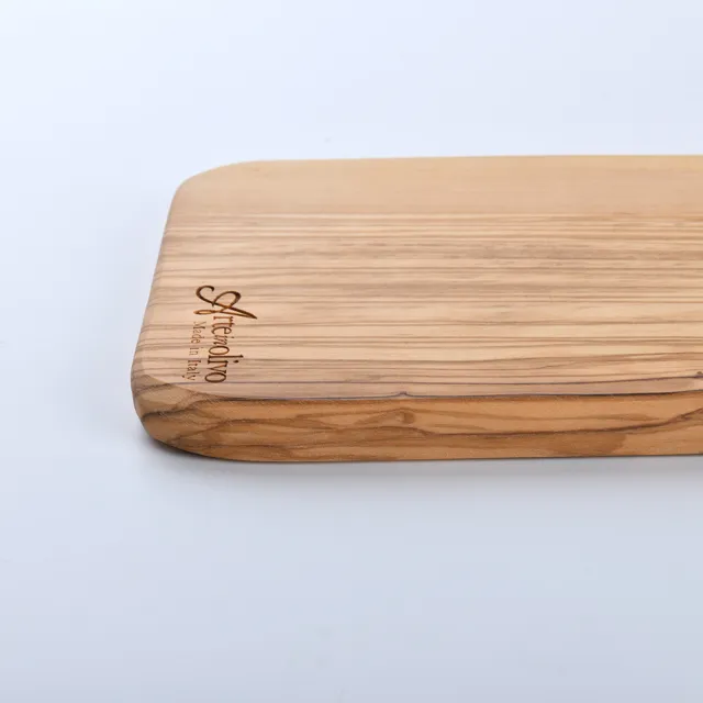 【Arte in olivo】義大利 橄欖木 Rustic 不規則 盛菜盤 30cm S 義大利製