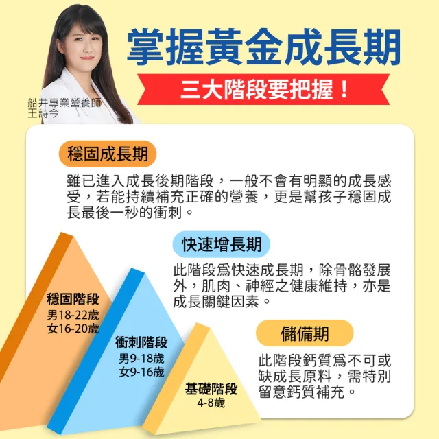 【funcare 船井生醫】高成長牛奶鈣膠原成長凍x3盒(共30入;成長高酵水解配方)