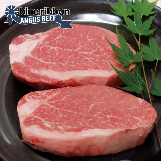 【勝崎生鮮】美國藍絲帶極黑菲力牛排4片組(150g±10%/片)