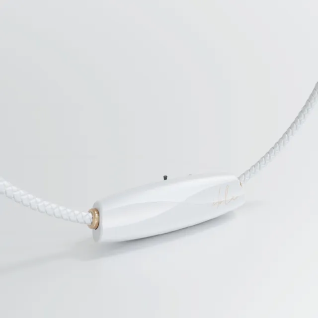 【ible】Airvida M2 鈦項圈穿戴式空氣清淨機50cm珍珠白(小艾寶)