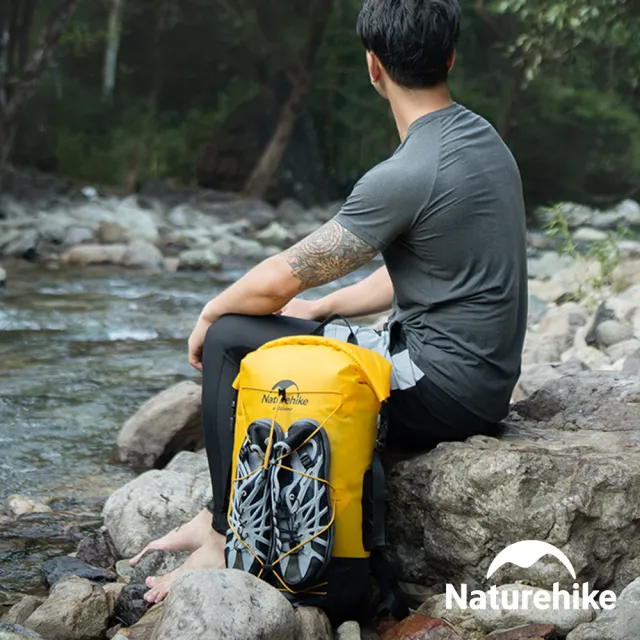 【Naturehike】微光TPU乾濕分離防水後背包20L FSB04(台灣總代理公司貨)