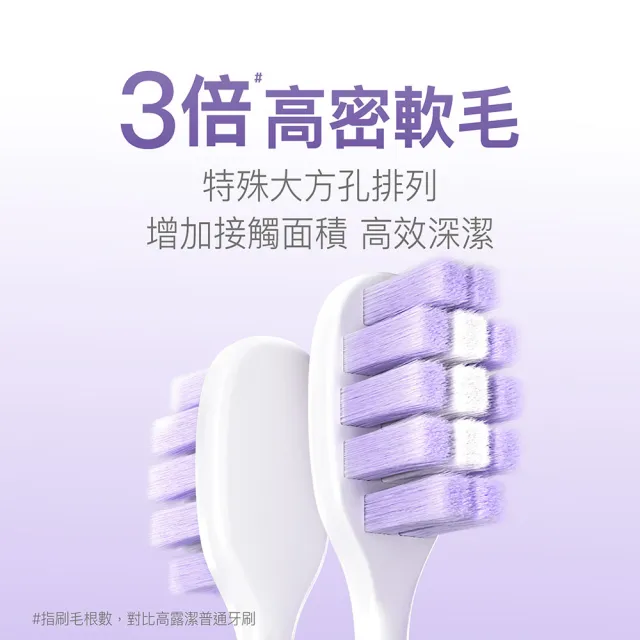 【Colgate 高露潔】高露潔Zero舒柔深潔牙刷3入