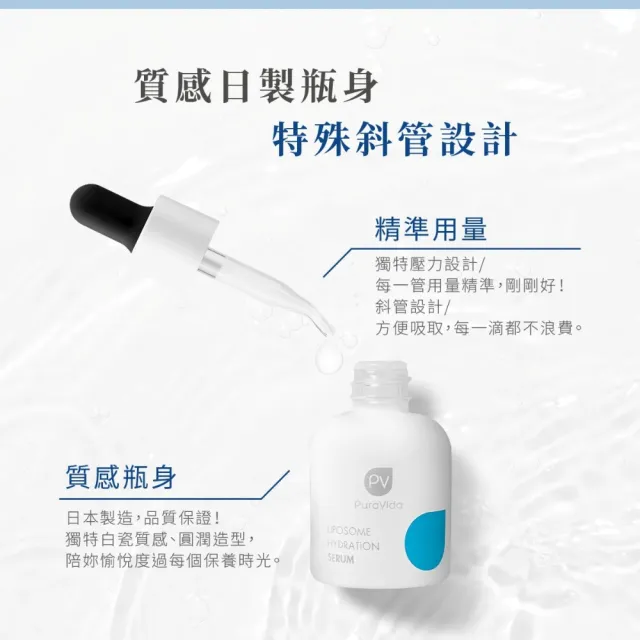 【PuraVida 璞若美得】分子保濕修護液30ml 2入組