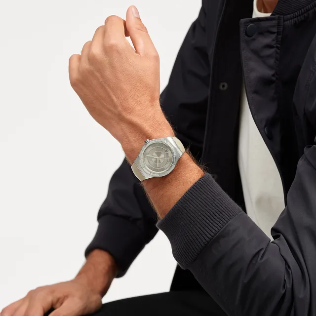 【SWATCH】MOCA DREAM 金屬機械手錶/男錶/女錶/瑞士製造 YIS434(42mm)