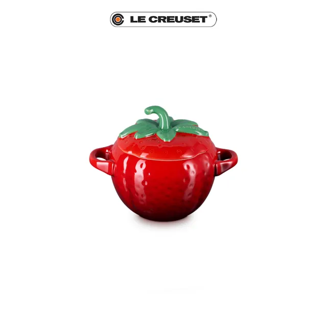 【Le Creuset】瓷器水果造型烤盅(藍莓/草莓/蜜桃 3款選1)