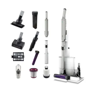 【Shark】LC351 EVOPOWER Neo+自動集塵智能無線吸塵器(購買升級2年保 輕量 抗纏結 HEPA濾網 寵物毛)