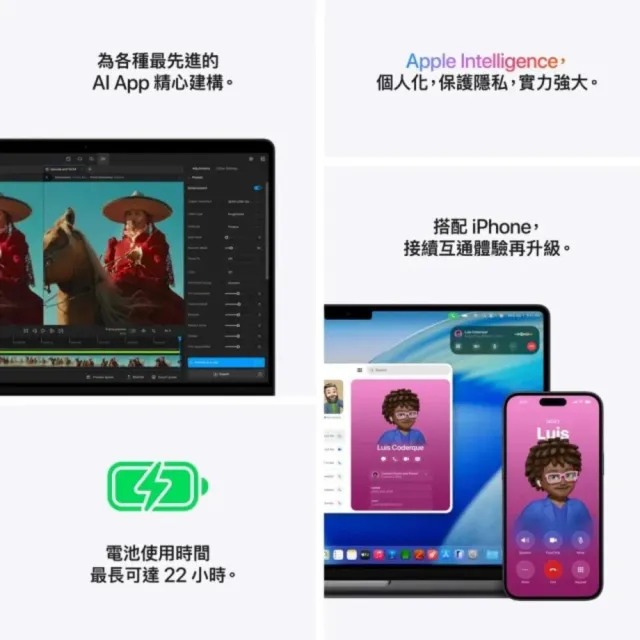【Apple】MacBook Pro 14吋 M5 Pro晶片  15核心CPU 16核心GPU 24G 2TB SSD