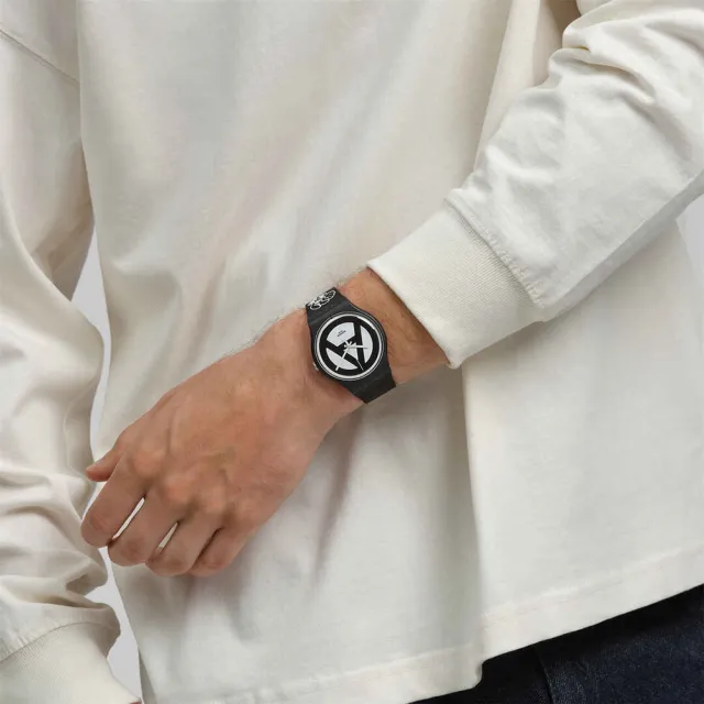 【SWATCH】VICK BY VERDY 經典手錶/男錶/女錶/瑞士製造 SO29Z138(41mm)