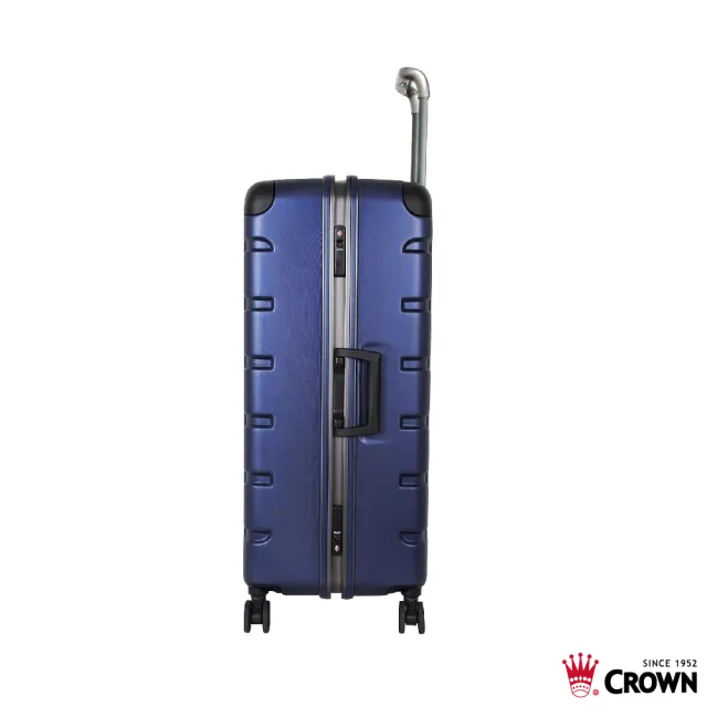 【CROWN 皇冠】日本同步款 獨特箱面手把 30吋 行李箱 悍馬箱(雙輪/TSA海關鎖/超耐摔)