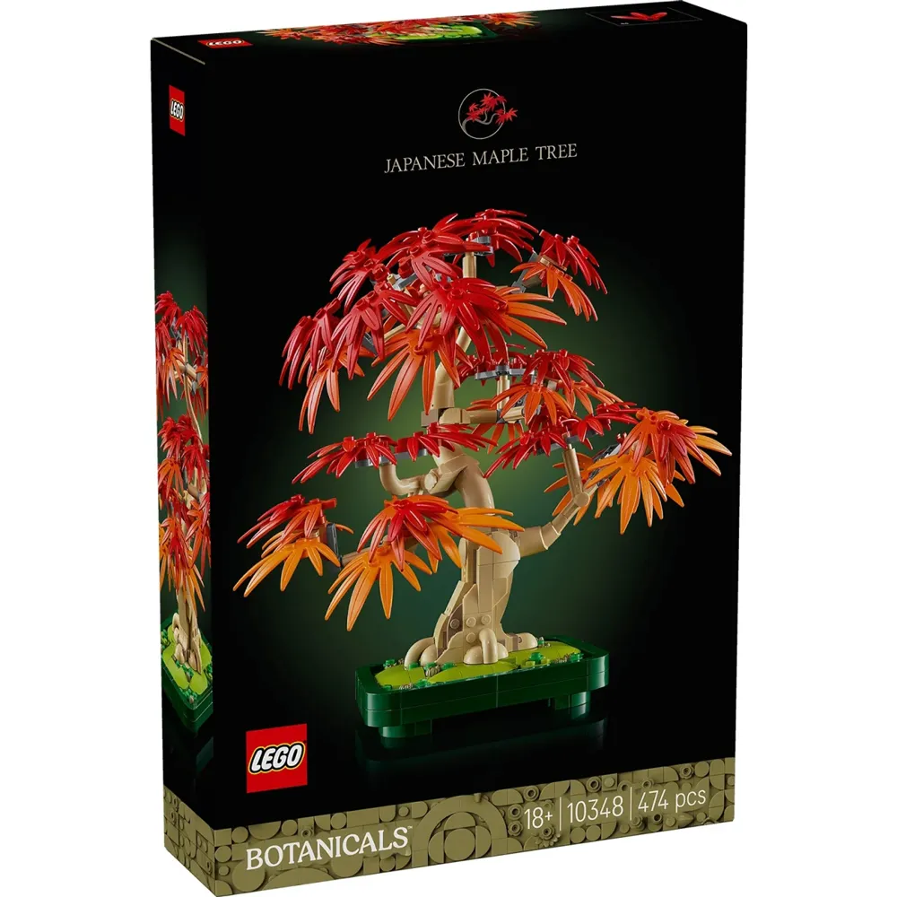 【LEGO 樂高】10348 花藝系列 - 日本紅楓盆景