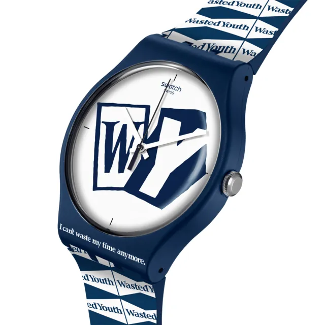 【SWATCH】WASTED YOUTH BY VERDY 經典手錶/男錶/女錶/瑞士製造 SO29Z141(41mm)