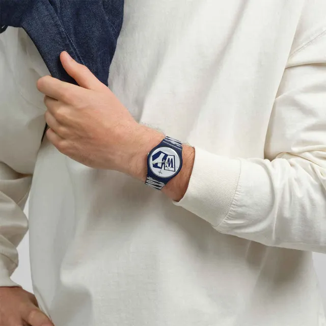 【SWATCH】WASTED YOUTH BY VERDY 經典手錶/男錶/女錶/瑞士製造 SO29Z141(41mm)