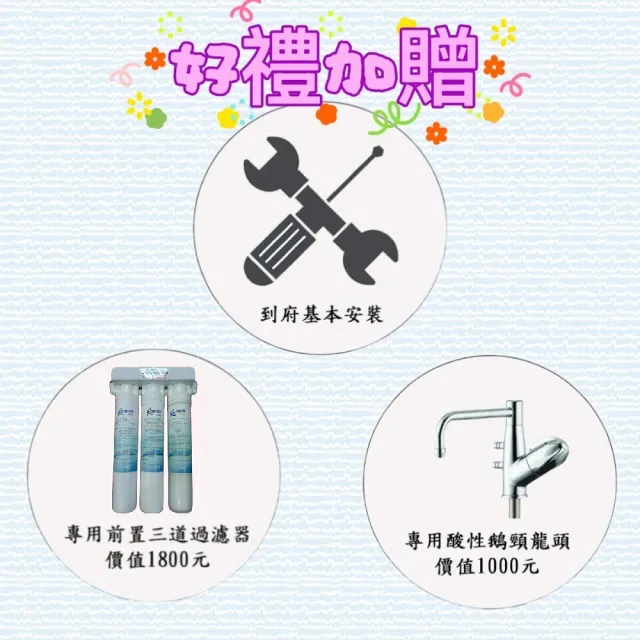 【Panasonic 國際牌】櫥上型鹼性離子整水器(TK-AS500)