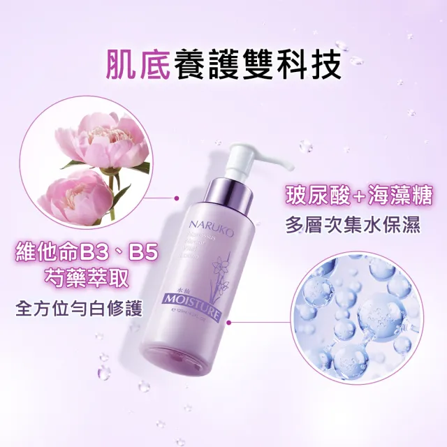 【NARUKO 牛爾】買1送1★水仙花蜜保濕水凝乳120ml(2入)