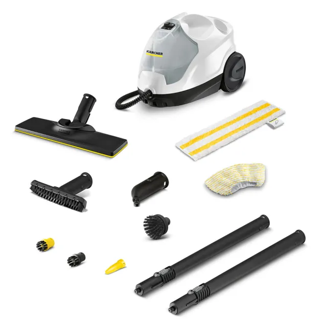 【KARCHER 凱馳】蒸氣清洗機 SC4 EasyFix(汽車、沙發、室內適用)