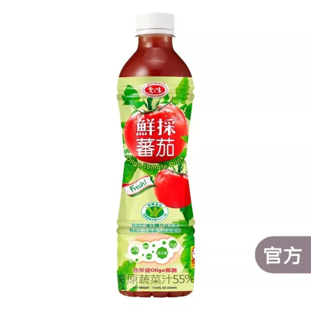 【愛之味】鮮采蕃茄汁(OLIGO保健)(530ml x 24入/箱)