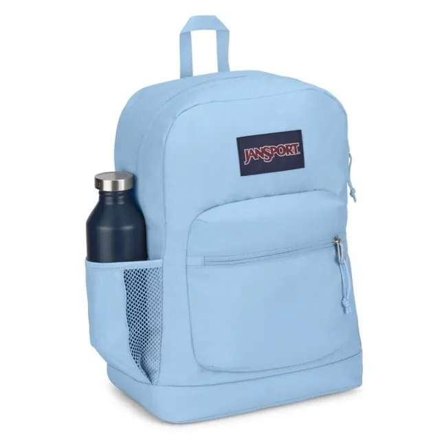 【JANSPORT】雙11 Cross Town Plus 後背包 運動包 雙肩背包 藍(JS0A7ZNZ7G7)