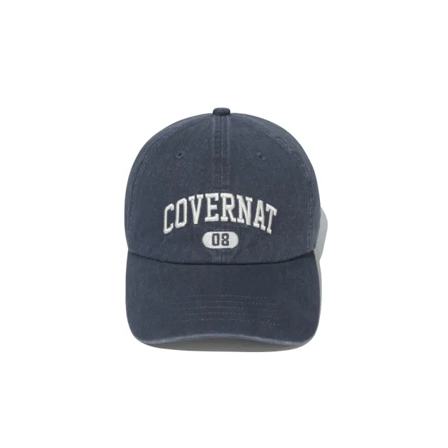 【COVERNAT】(舒適版型)拱形Logo棒球帽(ACC帽子 SOOBIN同款 米白/藍/海軍藍/紅/豹紋色)
