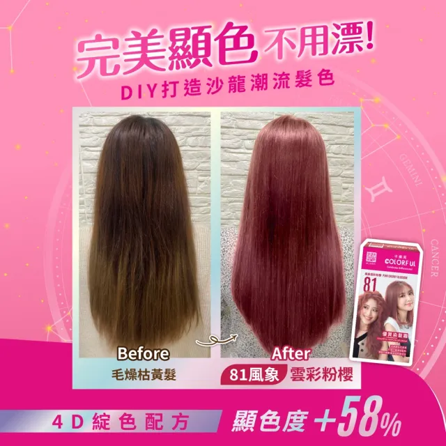 【美吾髮】卡樂芙全新升級優質染髮霜(多色任選/乳霜染/彩染)