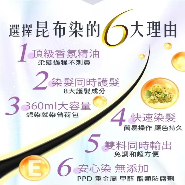 【MIAU】昆布速染草本精華素360ml(染髮同時護髮)
