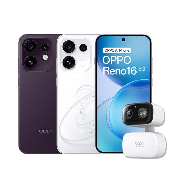 贈2K網路攝影機【OPPO】官方直營 Reno16 6.32吋(8G/256G/高通7Gen4/5000萬畫素主鏡頭)