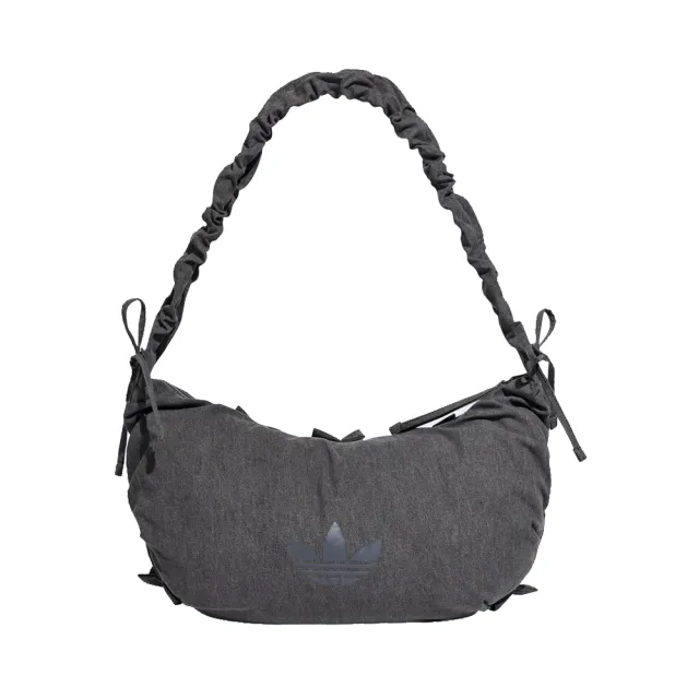 【adidas 愛迪達】肩背包 斜背包 DENIM RUFF BAG 女 - KX7014