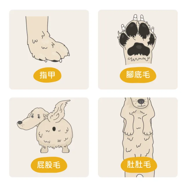 【URBANER 奧本】防水二合一款寵物修剪器 MB-024(磨甲器/小電剪)