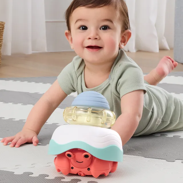 【Skip Hop】四合一互動跑跑寄居蟹(嬰兒玩具/感統玩具/爬行玩具)