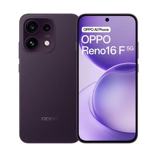 【OPPO】Reno16 F 6.57吋(8G/256G/聯發科天璣 7300/5千萬畫素)