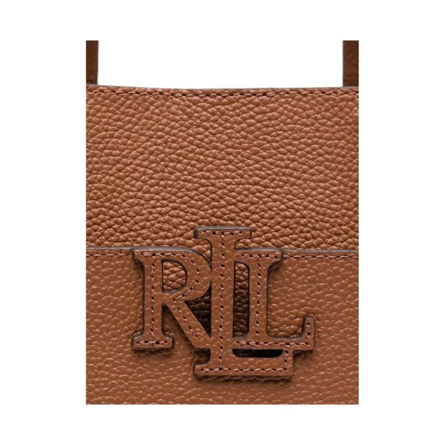 【RALPH LAUREN】雙11 CMRYN SM SHP 托特包 小號 棕色女包包