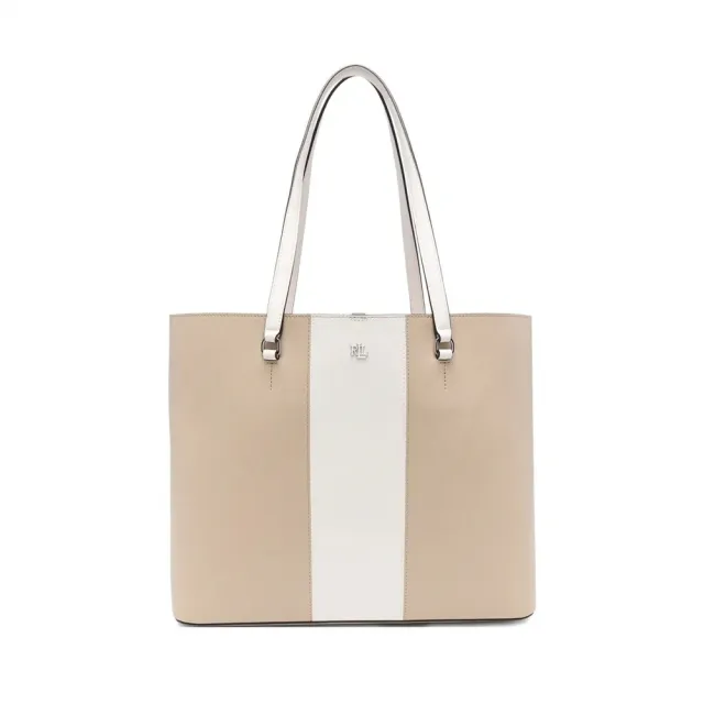 【RALPH LAUREN】KARLY 托特包 large 大號 撞色女包包