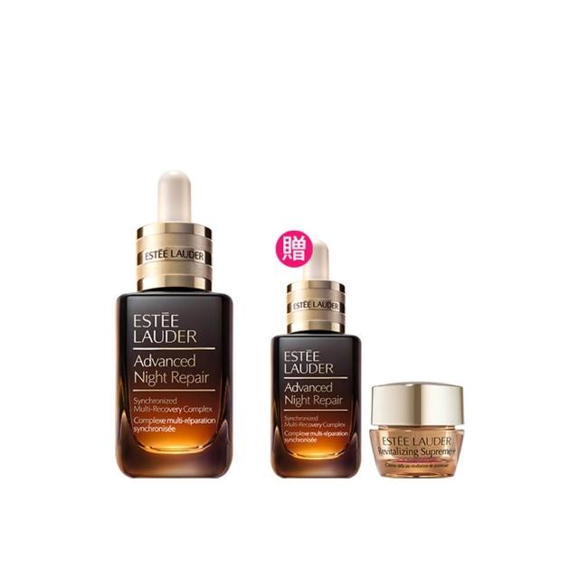 【Estee Lauder 雅詩蘭黛】特潤超導全方位修護露50ml(No.1小棕瓶 彈嫩發光/精華液/IU摯愛/醫美術後/無酒精)