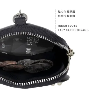【HAPPYFACE】雙11 怪可愛珍珠零錢包 經典黑(D25264)